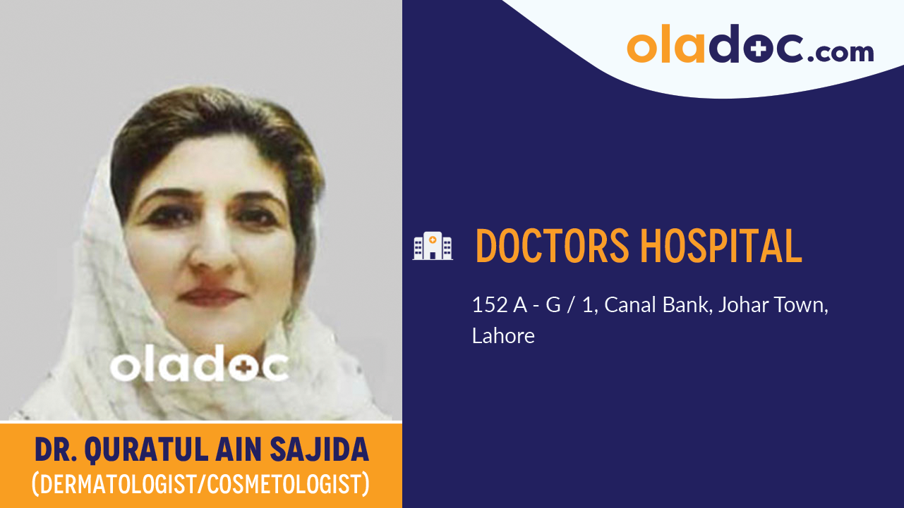 Practice location of Dr. Quratul Ain Sajida